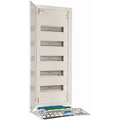 Coffret de distribution mur creux 12 modules – 5 rangées – Tension 400V AC – Installation intérieure – Design ultra plat – Unbekannt (1/3)