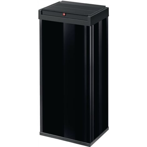Poubelle H770xl340xP260 mm 52 l noir HAILO