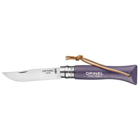 Couteau Violet Gris - Baroudeur N°6 Colorama - Opinel