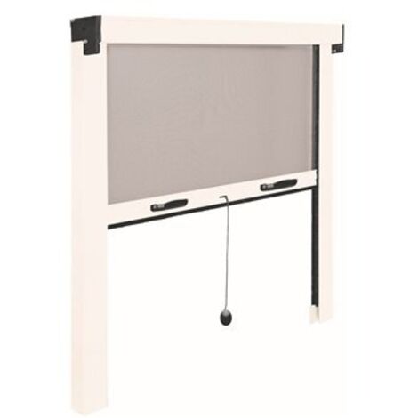 Moustiquaire Enroulable, Blanche 120 X 140 Cm (1/2)