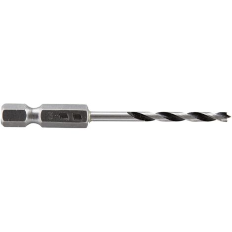 WOLFCRAFT 7262000 FORET À BOIS CV TIGE 6-PANS DIAMÈTRE 4 MM (1/5)