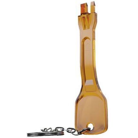 Câbles réseau et DAC LINDY Clé pour bloqueur de port RJ45 orange (1/2)