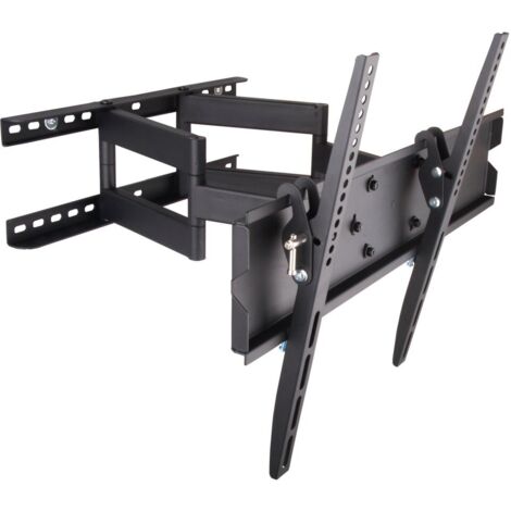 Support mural Techly 42-70" pour téléviseur LCD LED, bras double à mouvement complet, ICA-PLB 147XL (1/4)