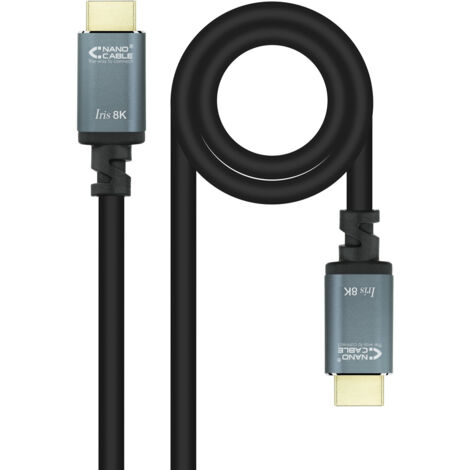 Câble Hdmi 2.1 Iris 8k 1.5m Nanocable 10.15.8001-l150 (1/3)