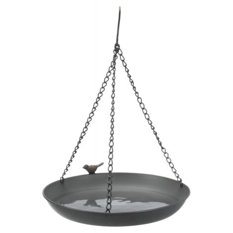 baignoire en métal, a suspendre ø 30 cm pour oiseaux - Trixie