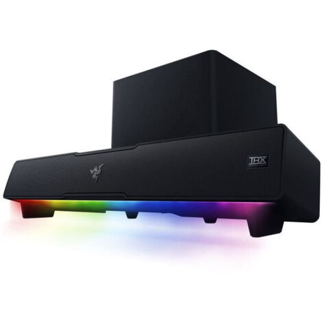Razer Leviathan V2 Fil 2.1 60W Noir Haut-Parleur soundbar - Haut-parleurs soundbar (2.1 canaux, 60 W, 30 W, 8 Ohm, (1/5)