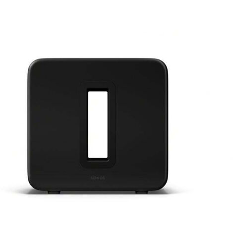 Enceinte connectée Sub 4 – Caisson de basses compact Wi-Fi – Sonos - Noir