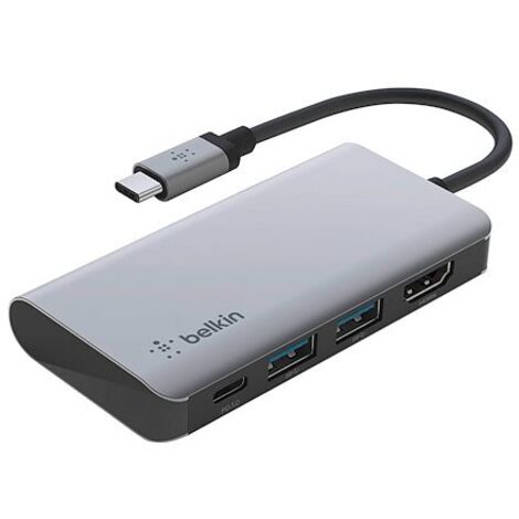 Belkin AVC006btSGY USB 3.2 Gen 1 (3.1 Gen 1) Type-C Argent (1/5)