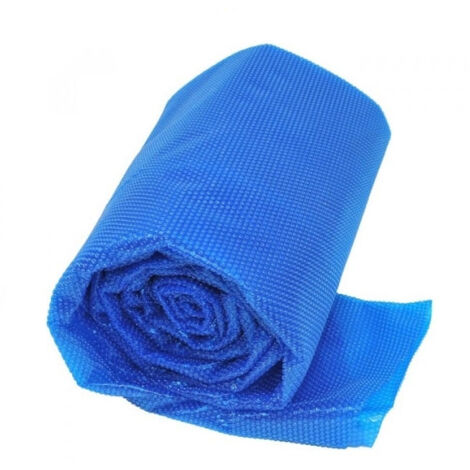 GRE – Bâche à bulles pour piscine composite ronde Ø 4,10 m – Épaisseur 400 microns – Traitement anti-UV – Œillets d'accrochage