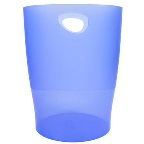 Exacompta 45310D poubelle 15 L Rond Polypropylène (PP) Bleu (1/4)