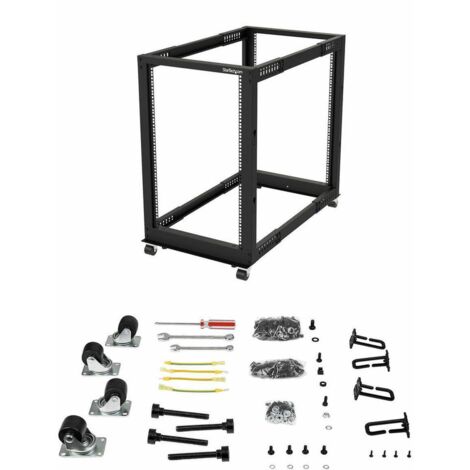 Startech Rack Ouvert 18U Noir robuste acier 142 cm (1/3)