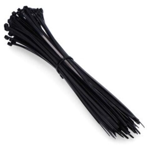 Colliers Serrage Nylon Noir Fixation Polyvalente, Robuste, Durable - Edm (1/3)
