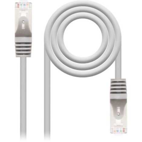10.20.0820 Câble/Cordon réseau RJ45 Nanocable Catégorie 6 FTP (F/UTP) Droit 20m (Gris) (1/3)