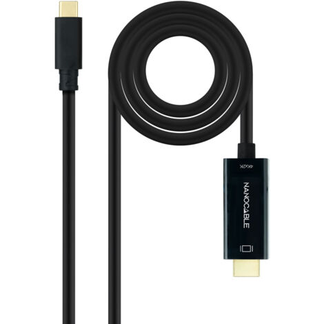Câble Usb-c AA Hdmi 4k@30hz 3m Nanocable 10.15.5133 (1/3)