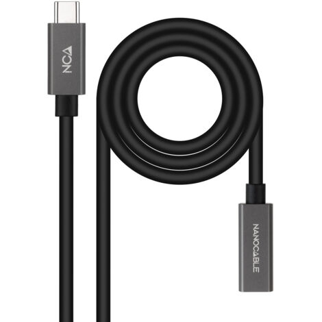 Câble de rallonge Usb-c mâle femelle Usb3.2 1.5m Nanocable 10.01.4401-l150 (1/5)
