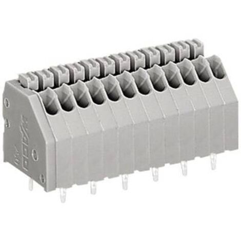 Bornier à ressort WAGO 250-405 0.50 mm² Nombre de pôles 5 gris 1 pc(s) D57963 (1/2)