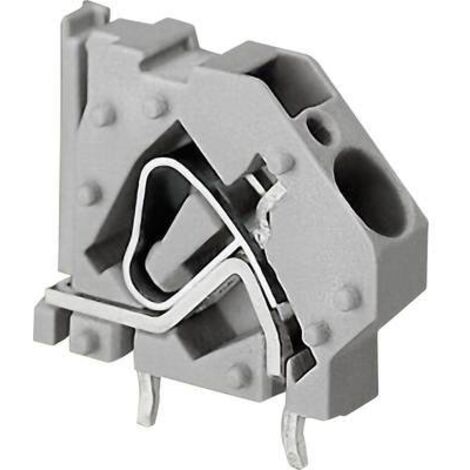 Bornier à ressort WAGO 745-831 6.00 mm² Nombre de pôles 1 gris 1 pc(s) D57719 (1/2)