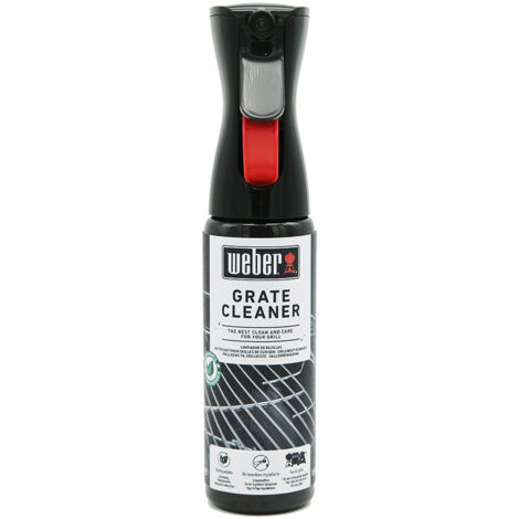 Weber – Nettoyant pour grille et cuve de barbecue 300 ml – Produit d'entretien pour cuisine – Élimine les résidus de cuisson – Formule efficace