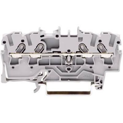 Borne de passage WAGO 2000-1404 3.50 mm ressort de traction Affectation: N bleu 1 pc(s) D27383 (1/2)