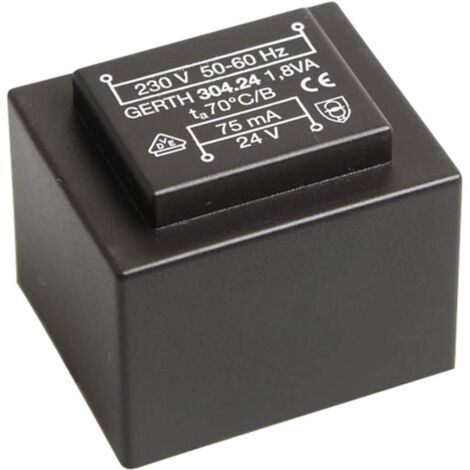 Gerth PT301501 Transformateur pour circuits imprimés 1 x 230 V 1 x 15 V/AC 1.80 VA 120 mA (1/3)