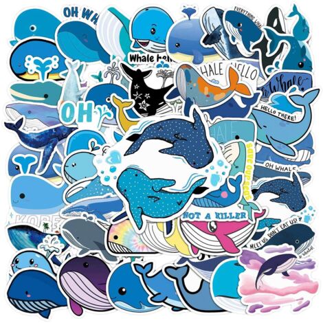Pack de stickers - baleines (1/5)