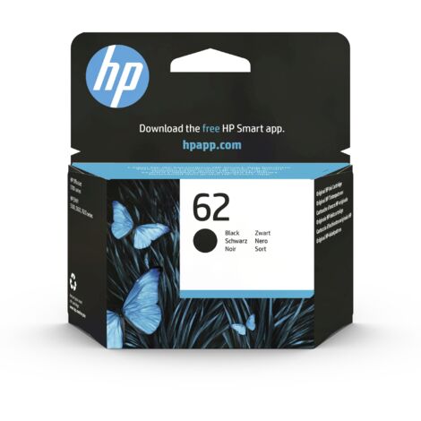 HP 62 cartouche d'encre noire authentique (1/5)