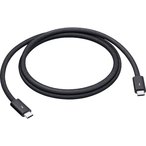 Apple MC9C4ZM/A Câble Thunderbolt 1 m 120 Gbit/s Noir (1/3)