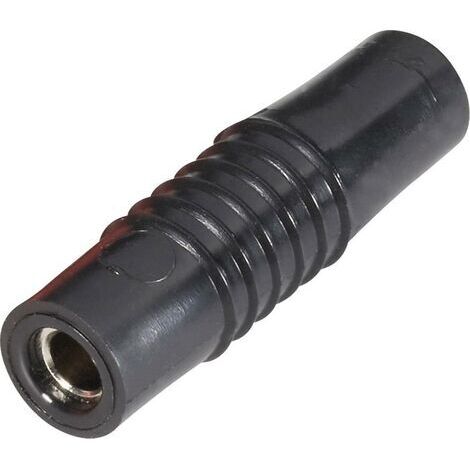 Fiche banane femelle Ø de la broche: 4 mm Schnepp KP 4000 S sw noir 1 pc(s) D21741 (1/3)
