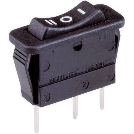 Arcolectric (Bulgin Ltd.) C1520 VB AAB Interrupteur à bascule C1520 VB AAB 250 V/AC 16 A 1 x On/Off/On permanent/0/permanent 1 pc(s) D77747 (1/6)