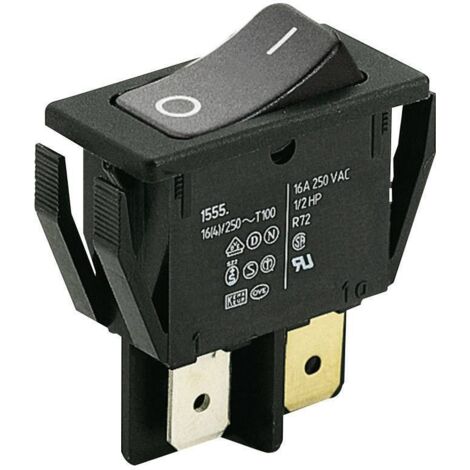 Marquardt 1552.3602 Interrupteur à bascule 1552.3602 250 V/AC 16 A 2 x Off/On IP40 à accrochage 1 pc(s) D75404 (1/4)