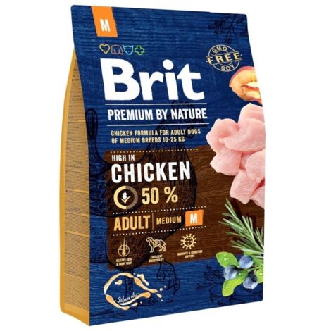 BRIT 8595602526352 ALIMENTATION SÈCHE POUR CHIENS 3 KG ADULTE POULET