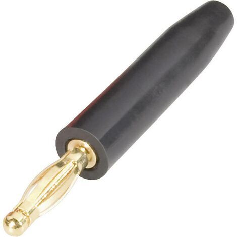 Schnepp FK 2000 Fiche banane mâle, droit Ø de la broche: 2 mm noir 1 pc(s) D22044 (1/3)