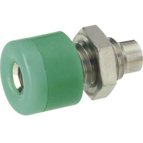 Douille banane Ø de la broche: 2.6 mm Schnepp 187 GRÜN vert 1 pc(s) D21749 (1/3)