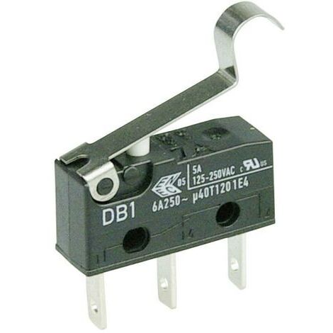 ZF DB1C-B1SC Microrupteur DB1C-B1SC 250 V/AC 6 A 1 x On/(On) à rappel 1 pc(s) D72409 (1/3)