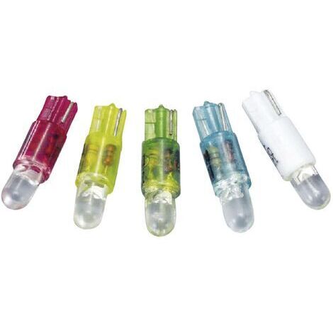 Barthelme 70112212 Voyant de signalisation LED vert W2x4.6d 12 V/DC, 12 V/AC 16 mA 1.8 lm Q65743 (1/4)