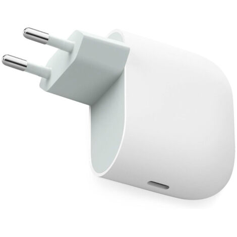 Chargeur secteur USB C Google 45 W pour Smartphone Blanc (1/3)