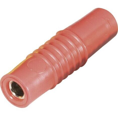 Fiche banane femelle Ø de la broche: 4 mm Schnepp KP 4000 L rt rouge 1 pc(s) D29105 (1/3)