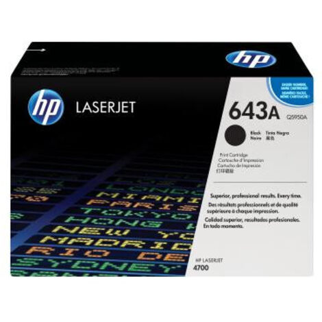 HP 643A toner LaserJet noir authentique (1/2)