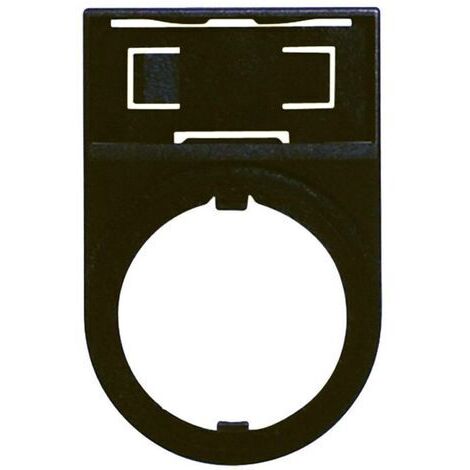 Porte-étiquette Idec HWAM noir 1 pc(s) D75843 (1/4)