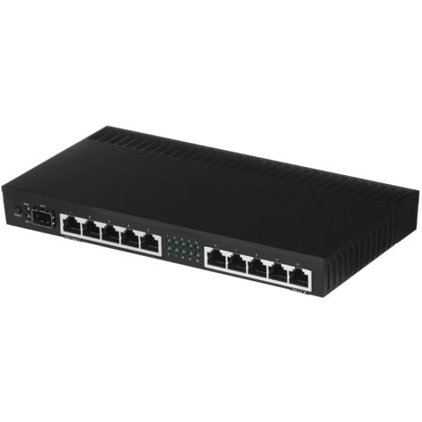 Routeur Mikrotik RB4011iGS+RM Nombre total de ports Ethernet : 11 Architecture : ARM 32 bits Cœur de processeur : 4 (1/5)