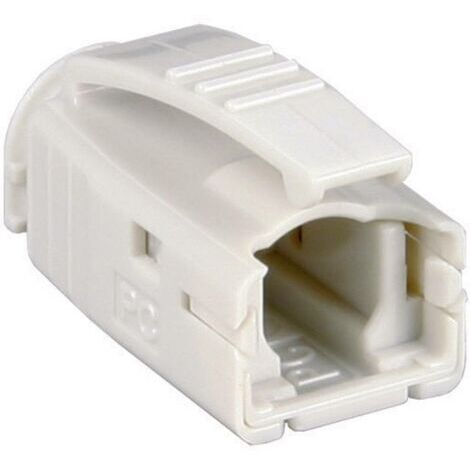 Passe-câble anti-pliage pour connectique RJ45 Metz Connect 1401008203-E RJ45 gris clair 1 pc(s) D22195 (1/3)