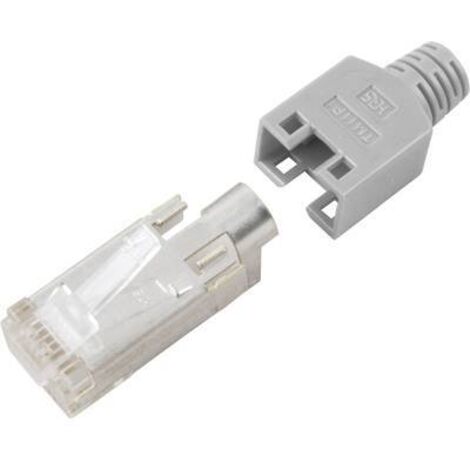 Connectique RJ45 CAT5e Hirose TM11 Hirose Electronic RJ45C5E-BL RJ45 mâle, droit Pôle: 8P8C bleu 1 pc(s) D11047 (1/2)