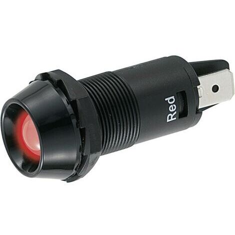 Voyant de signalisation LED SCI R9-106L-01, YELLOW jaune 12 V/DC 20 mA 1 pc(s) Q10468 (1/4)