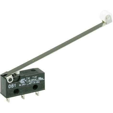 ZF DB1C-A1RD Microrupteur DB1C-A1RD 250 V/AC 6 A 1 x On/(On) à rappel 1 pc(s) D72842 (1/3)