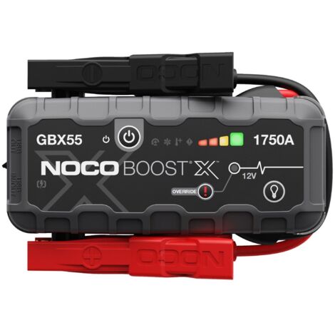 Démarreur de secours 1750 A – Batterie Lithium-Ion 46 Wh – Chargeur USB 20V – Lampe de poche intégrée – IP65 pour conditions extrêmes – Noco - GBX55 (1/10)