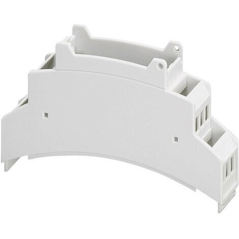 Elément supérieur de boîtier pour rail Phoenix Contact BC 17,8 OT MKDSO KMGY 2896092 Polycarbonate gris clair 89.7 x 17.8 x 62.2 1 pc(s) D77922 (1/4)