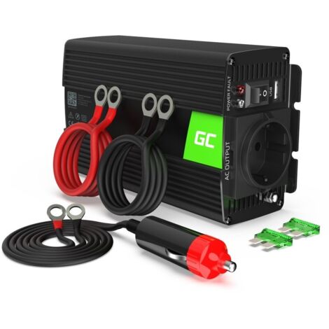 Adaptateur secteur/onduleur Green Cell INV02DE Auto 300 W Noir