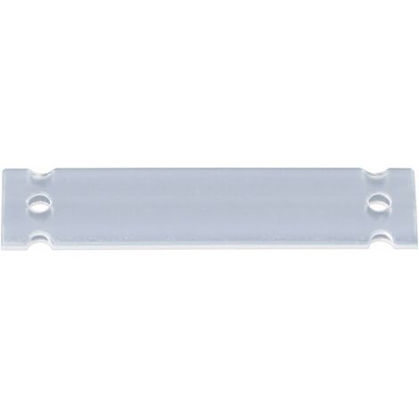 HellermannTyton 525-19523 HC18-52-PE-CL Porte-étiquette Type de montage: pour collier serre-câbles Surface de marquage: 52 x 19 mm transparent 1 pc( S13665 (1/2)