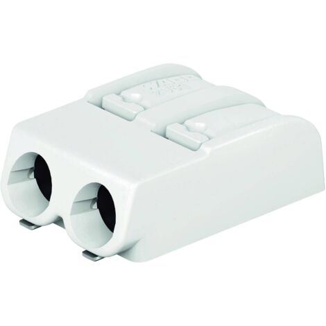 Borne CMS de circuit imprimé WAGO 2061-602/998-404 1.50 mm² Nombre de pôles 2 blanc 1 pc(s) A769161 (1/3)