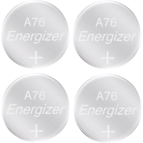 Energizer – Lot de 4 piles bouton alcalines LR44 150 mAh – Tension 1.5 V – Faible auto-décharge pour appareils électroniques – Compatible montres et télécommandes (1/6)